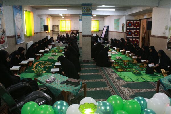 برگزاری محفل انس با قرآن و جزء‌خوانی قرآن کریم به یاد شهدای مظلوم غزه