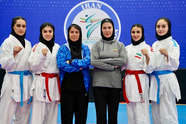 کاراته قهرمانی آسیا؛ صعود کومیته تیمی بانوان ایران به مرحله نهایی