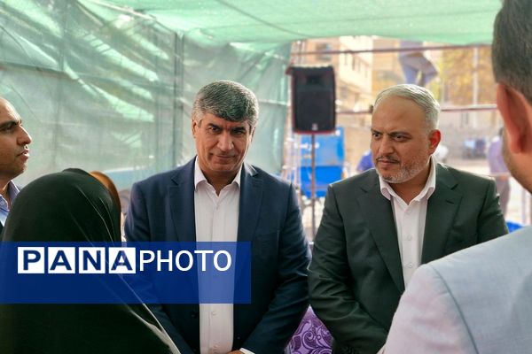 آیین خشت گذاری و افتتاح مدارس در منطقه پردیس با حضور استاندار تهران و مدیر کل شهرستانهای استان تهران 