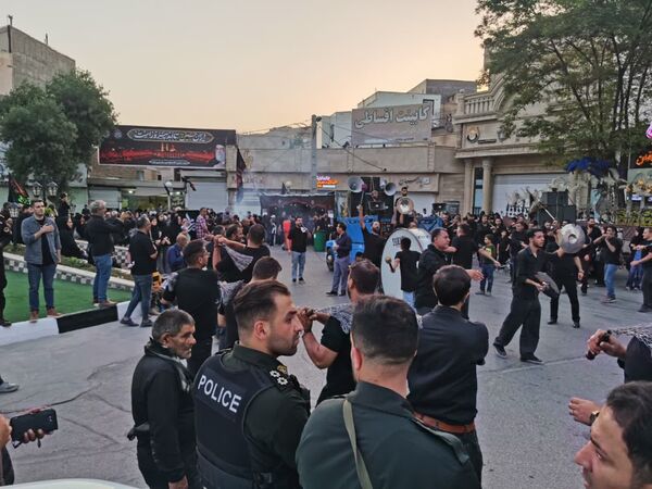 مراسم تاسوعا حسینی در شهرستان فیروزکوه
