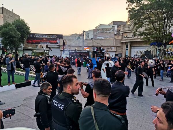 مراسم تاسوعا حسینی در شهرستان فیروزکوه
