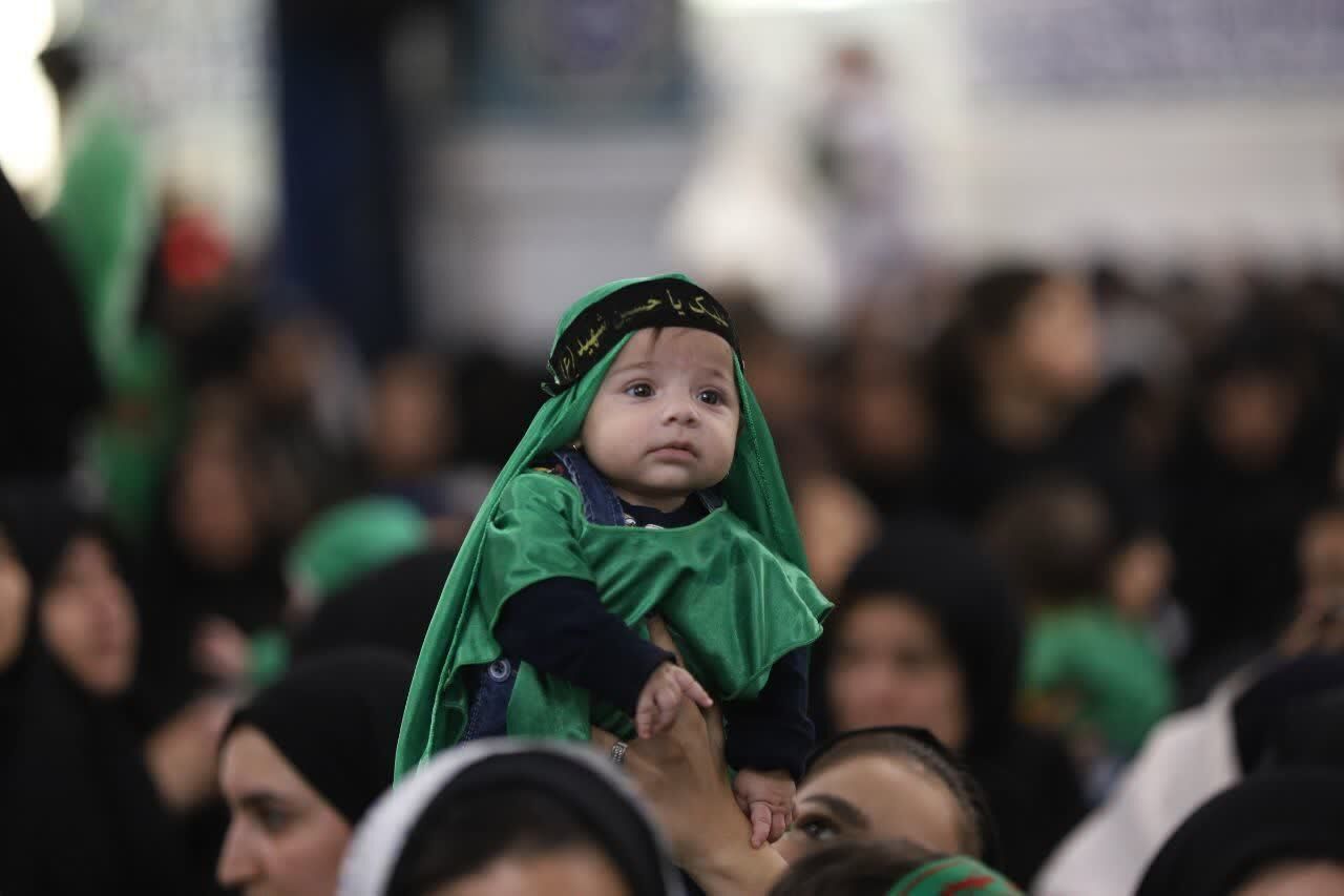 همایش شیرخوارگان حسینی در بجنورد 