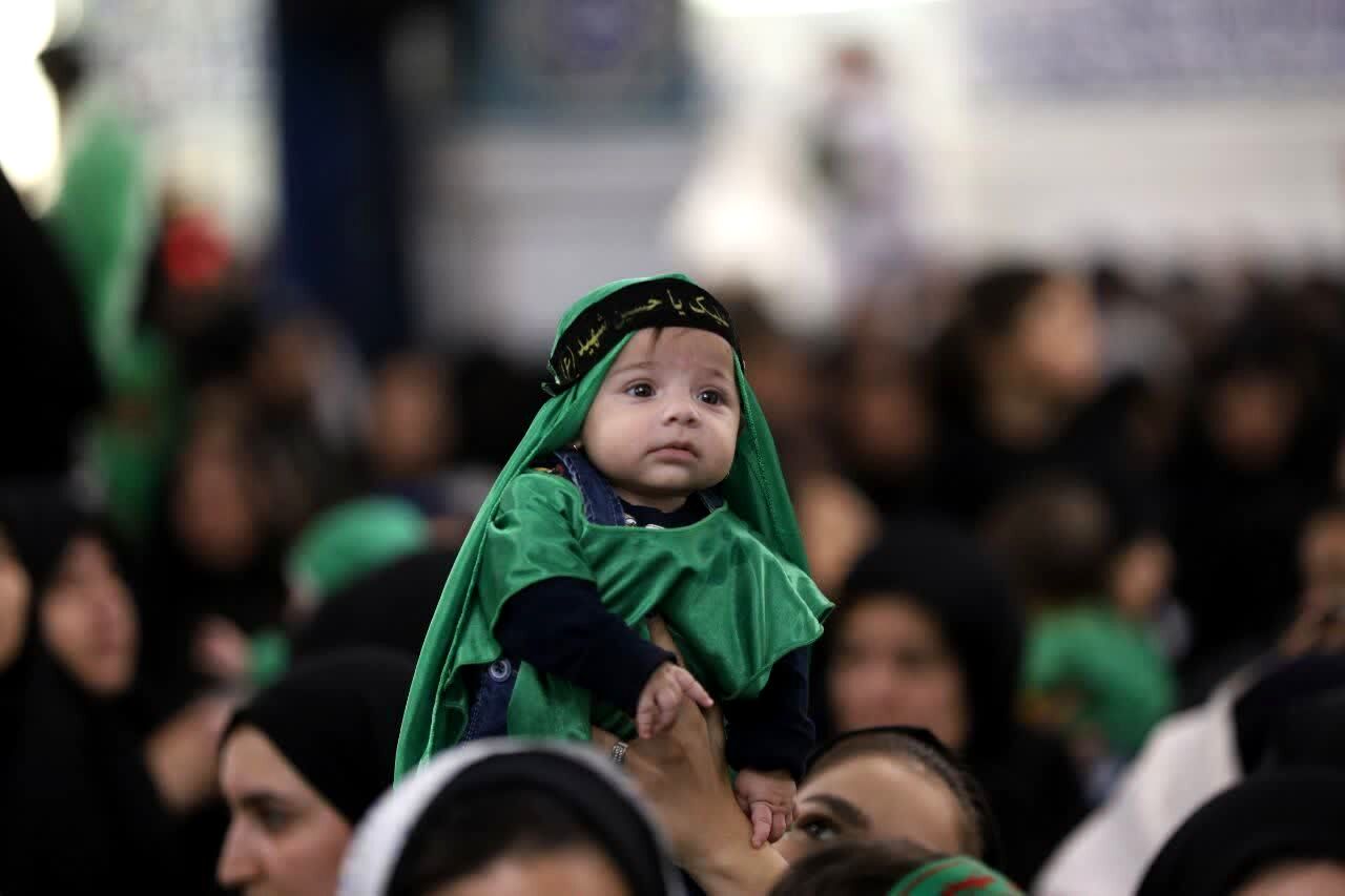 همایش شیرخوارگان حسینی در بجنورد 