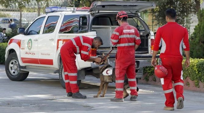 مانور تخلیه، امداد و نجات مصدوم اضطراری در دانشگاه فرهنگیان استان گلستان