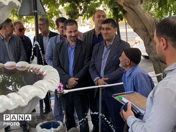 افتتاح طرح‌های آبرسانی در پیشوا