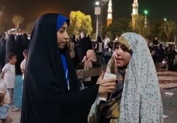 گزارش خبرنگار پانا از موکب جنت الرقیه در مسجد جمکران