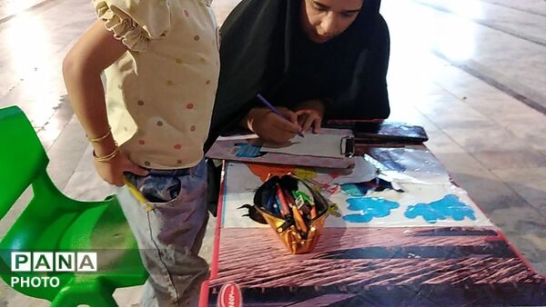 فعالیت غرفه کودک مسجد جامع شهرستان نیشابور 