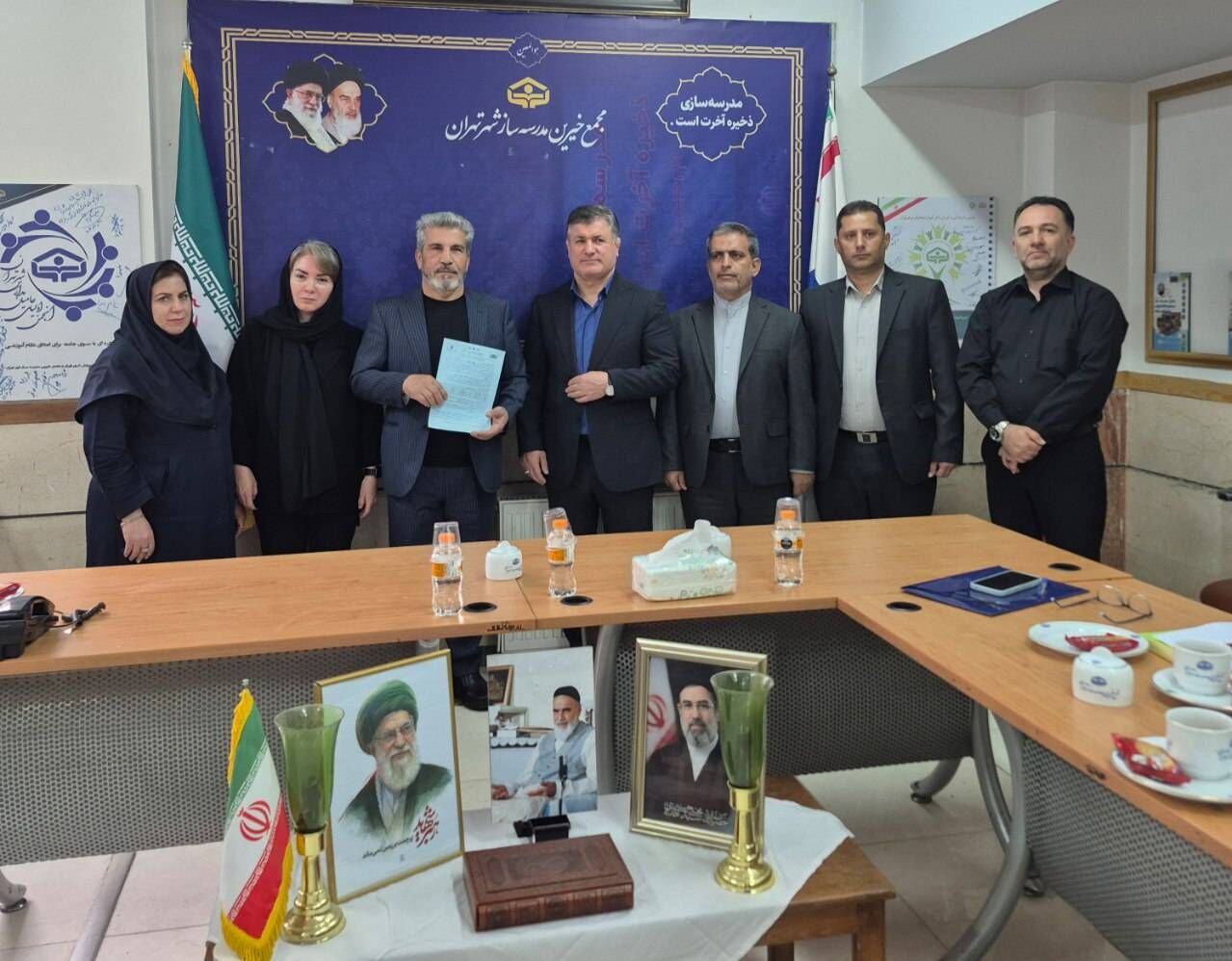 مشارکت ۱۴۰ میلیارد ریالی پزشک تهرانی برای ساخت مدرسه ۱۲ کلاسه در منطقه ۱۵ پایتخت
