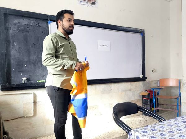 اجرای طرح همیار گاز در دبستان شهید پسندیده فدافن گامی نو برای فرهنگ‌سازی ایمنی 