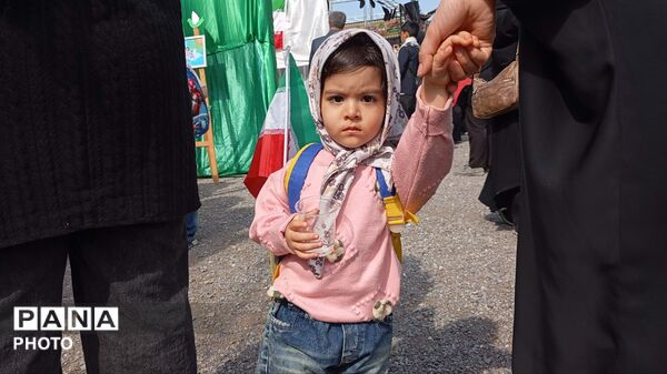 گرامیداشت شهدای مدرسه میناب در گرگان