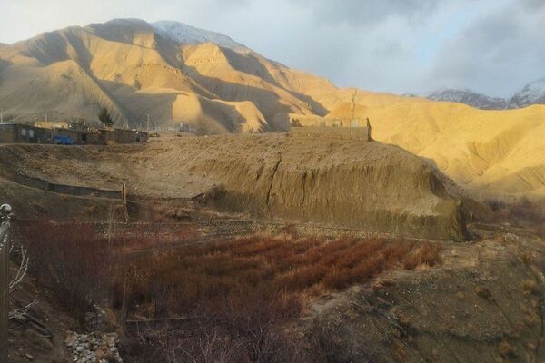 حال هوای شهر زیبای بار بعد از اولین بارش باران زمستانی