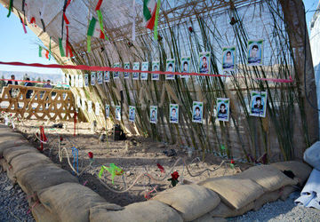 اختتامیه نمایشگاه رزمی - فرهنگی دفاع مقدس در اردبیل 