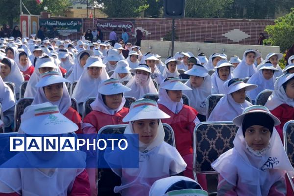 افتتاح ۱۱پروژه ورزشی ؛ طرح میدان همدلی در آباده