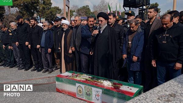 تشییع مسافر بهشتی «امیرعلی نیکنام‌راد» در گرگان