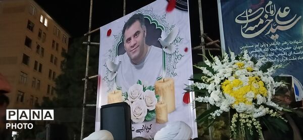 تشییع پیکر شهدای جنگ رمضان 