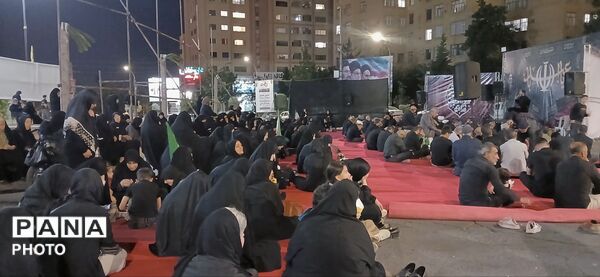 طنین فریاد «یا حسین» در قلب مهستان 