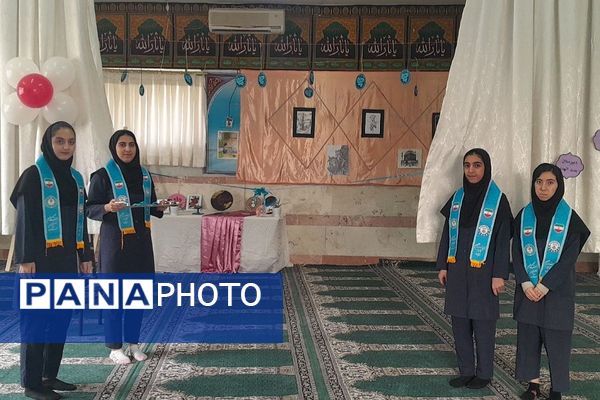 جلوه خلاقیت دانش‌آموزان بنت‌الهدی در هفته «ماها»