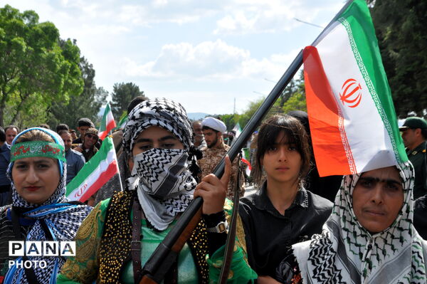 شکوه رزمایش «جانفدا برای ایران امام رضایی» در کرمانشاه