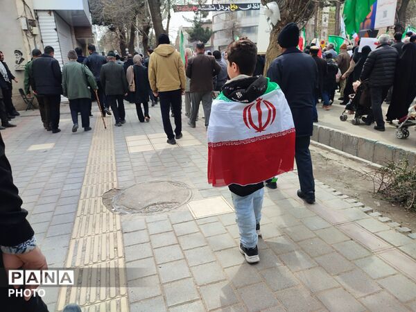 قاب پانا میزبان راهپیمایی روز قدس در شهرستان نیشابور 
