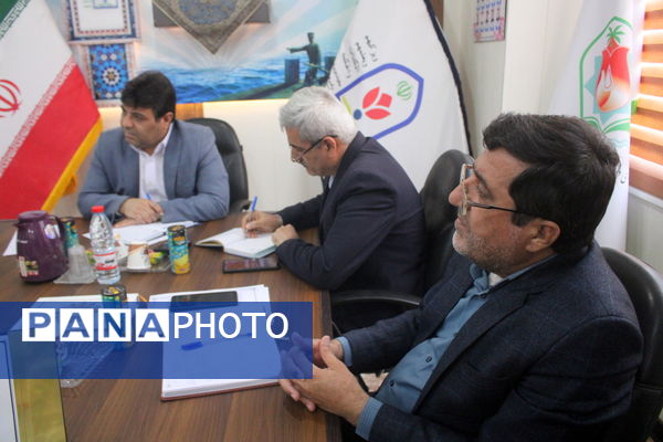 نشست هم‌اندیشی معاونت پرورشی و فرهنگی و مدیران اردوگاه‌های استان بوشهر