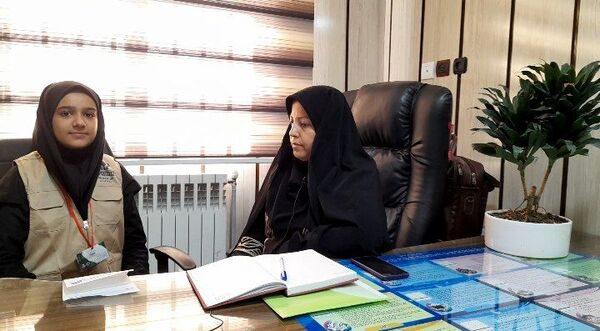 بزرگداشت شهید مقاومت سید حسن نصرالله در دبیرستان صفورا ۲ مشهد