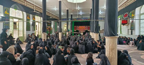 همایش بزرگ شیرخوارگان حسینی در شهر جعفریه