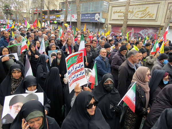 راهپیمایی روز ۲۲بهمن شهرستان بجنورد