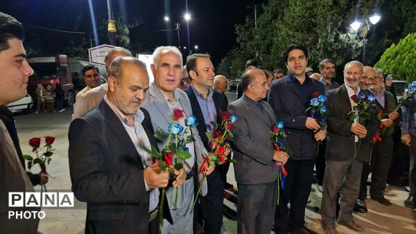 استقبال درگزین از طلایی های هندبال