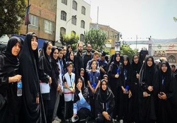 خبرنگاران پانا ، روایتگر شور اربعین پایتخت