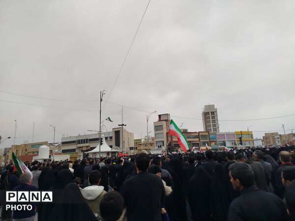 اجتماع عظیم مردم کرمان