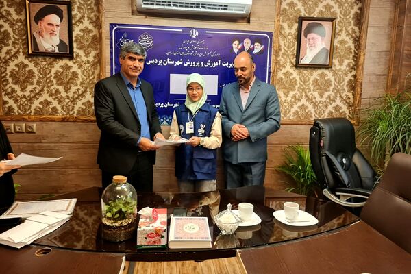 دیدار مسئولان اداره آموزش و پرورش پردیس با خبرنگاران پانا 