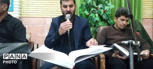 مراسم سوگواری واحیا شب دوم قدر در حسینیه شهر بارنیشابور 