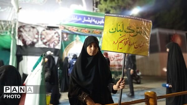 موکب با انرژی های سازمان دانش آموزی استان خراسان رضوی