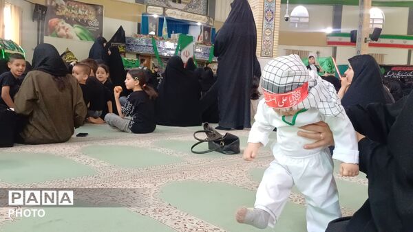 مراسم شیرخوارگان حسینی شهرستان تفرش