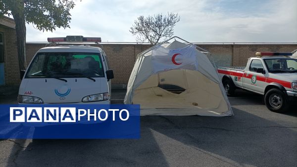 بیست و ششمین مانور زلزله در کمیجان