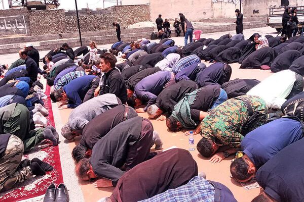 نماز ظهر عاشورا در شهرستان باشت