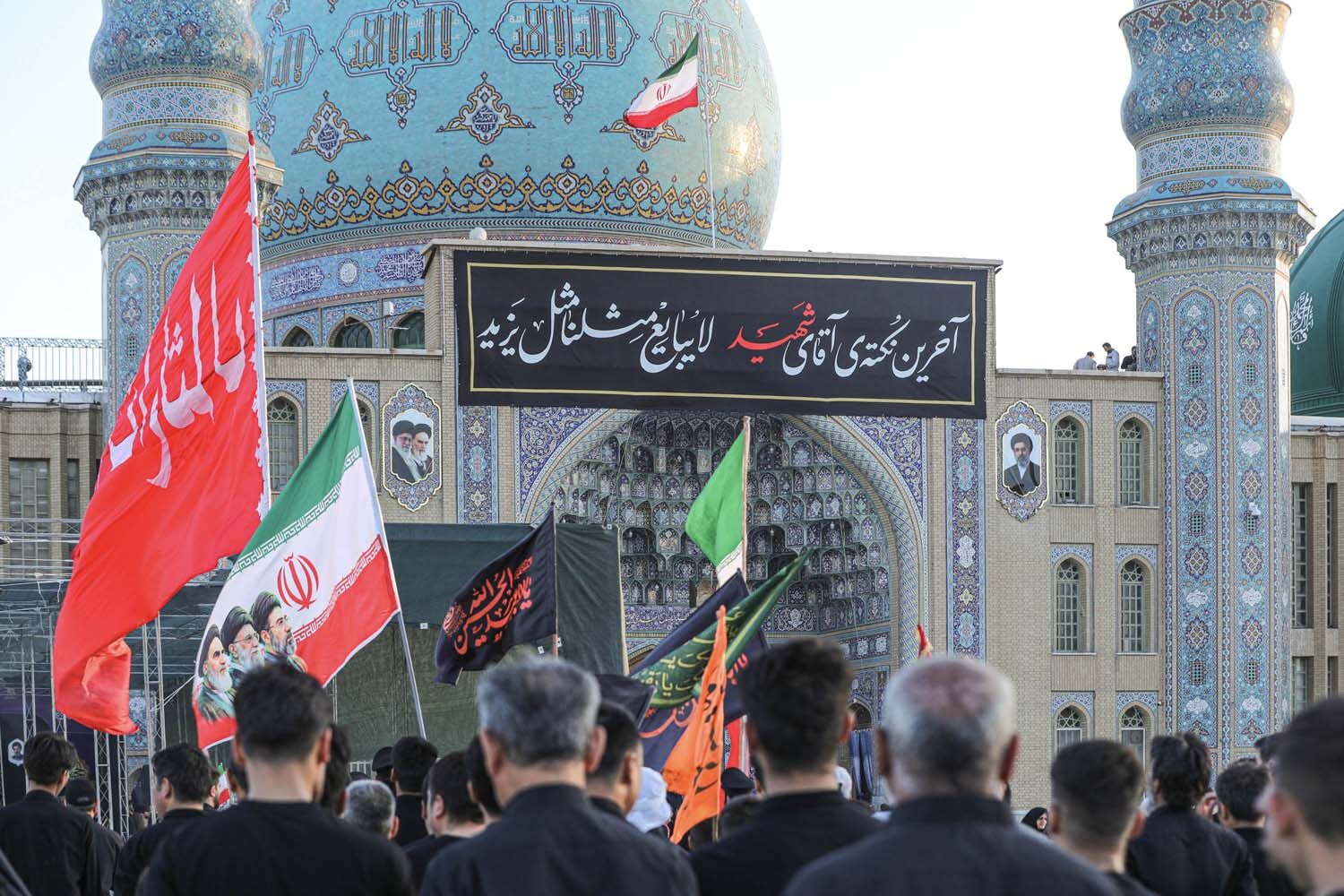 مراسم شام غریبان در مسجد مقدس جمکران