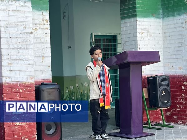 افتتاح کتابخانه راهرویی خلاقانه در دبستان امام خمینی(ره) گناوه