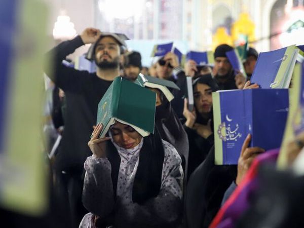 مراسم احیای شب بیست و یکم ماه رمضان در حرم مطهر رضوی 