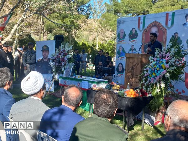 چهلم شهید علی ترکمن در ملایر