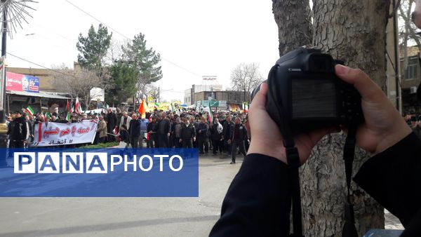 گلستانی از غرور در سملقان؛ موج حضور مردم در جشن انقلاب