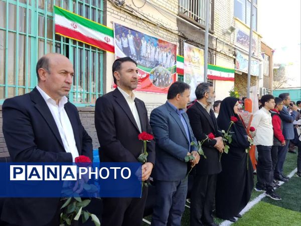 افتتاح مسابقات ورزشی بین مدرسه‌ای «جام اقتدار ایران»
