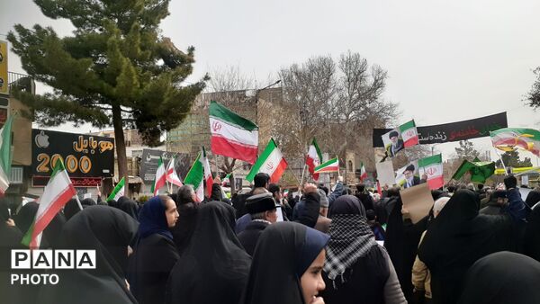 راهپیمایی روز قدس باحضور پرشور مردم نیشابور