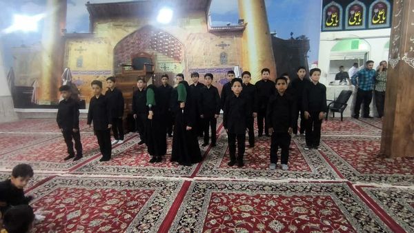 عزاداری و تغزیه خوانی خرابه شام و اجرای سرود بی بی رقیه