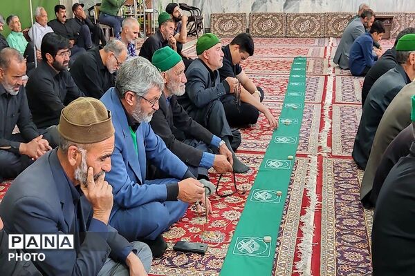 اقامه نماز عبادی سیاسی جمعه در نخستین روز از ماه محرم، مسجد جامع شهر بار