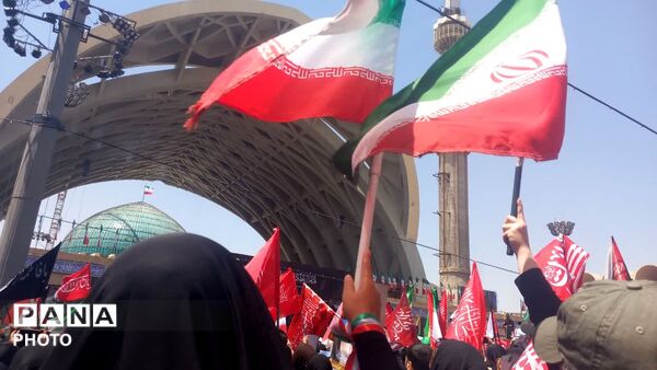 وداع با رهبر شهید در مصلای تهران