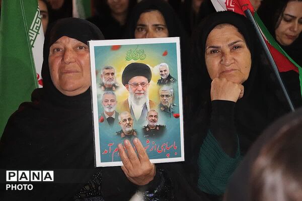 شامگاهی دیگر از حضور گرم مردمان باشتی در تجمعات