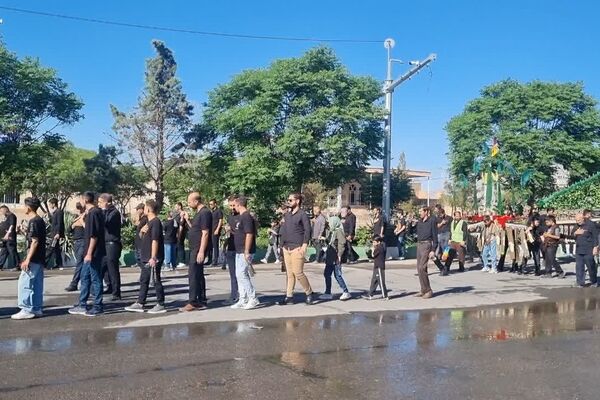 عزاداری ماه محرم در شهر سلفچگان