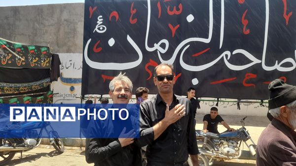 روز هشتم محرم دسته روی هیئت جانثاران ابوالفضلی روستای فدافن