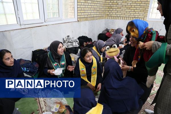 پیش اردوی ملی پیشتازان ویژه دختران در استان اردبیل